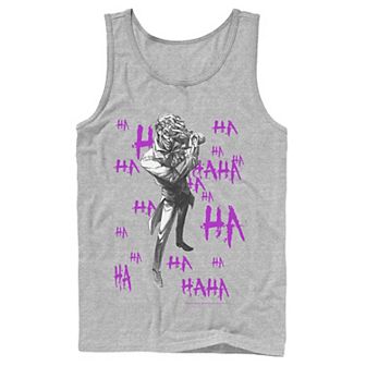 Men's DC Comics Joker HAHAHA Portrait Tank Top