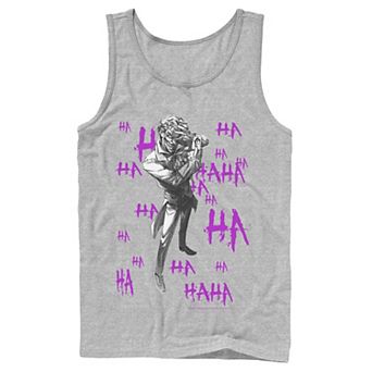 Men's DC Comics Joker HAHAHA Portrait Tank Top