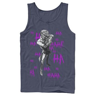 Men's DC Comics Joker HAHAHA Portrait Tank Top