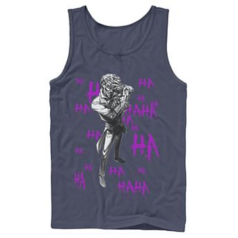 Men's DC Comics Joker HAHAHA Portrait Tank Top