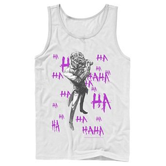 Men's DC Comics Joker HAHAHA Portrait Tank Top