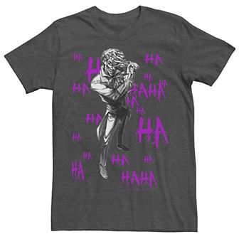 Men's DC Comics Joker HAHAHA Portrait Tee