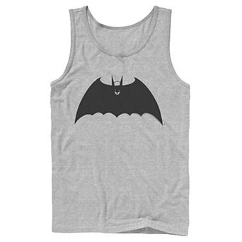 Men's DC Comics Batman Front Portrait Logo Tank Top