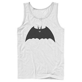 Men's DC Comics Batman Front Portrait Logo Tank Top