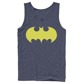 Men's DC Comics Batman Solid Chest Logo Graphic Tank Top
