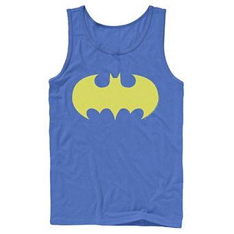 Men's DC Comics Batman Solid Chest Logo Graphic Tank Top