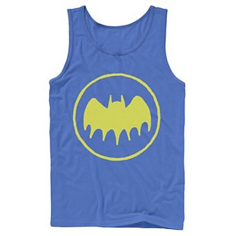 Men's DC Comics Batman Hand Drawn Logo Tank Top