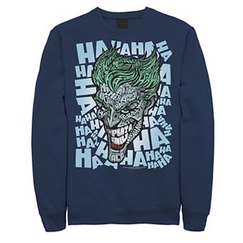 Men's DC Comics The Joker Text Fill Sweatshirt