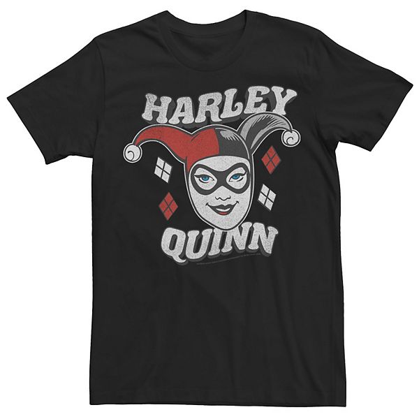 Men's DC Comics Harley Quinn Big Face Tee