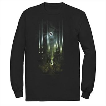 Men's DC Comics Batman Street Lights Poster Tee