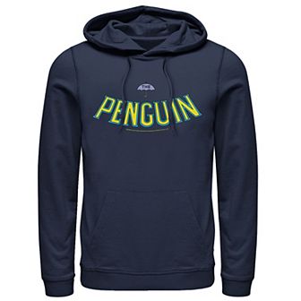 Men's DC Comics Batman Penguin Text Logo Hoodie
