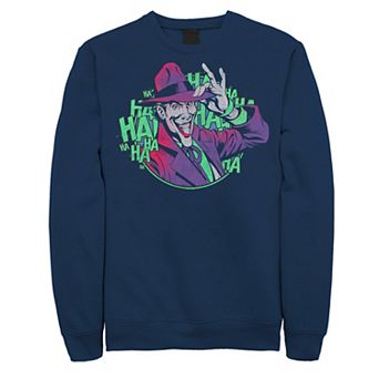 Men's DC Comics Batman The Jokers Hat Sweatshirt