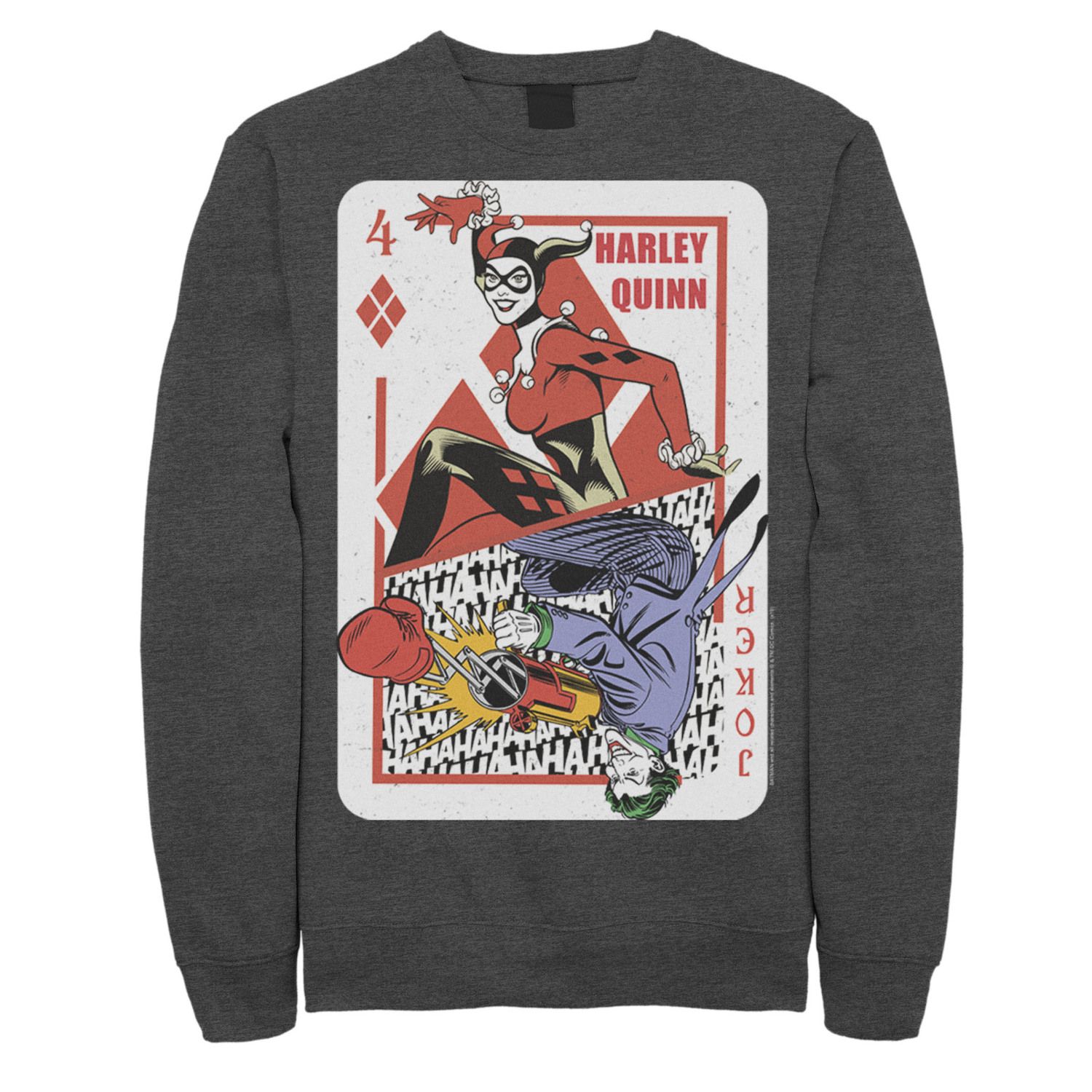 harley quinn and joker sweatshirt