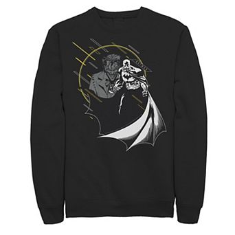 Mens DC Comics Batman And Joker Circle Portrait Sweatshirt