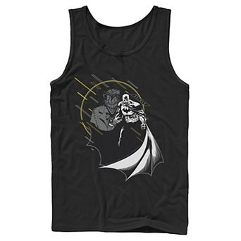 Mens DC Comics Batman And Joker Circle Portrait Tank Top