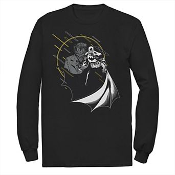 Mens DC Comics Batman And Joker Circle Portrait Tee