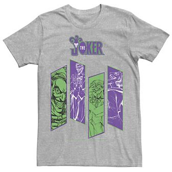 Mens DC Comics Batman Joker Panels Tee