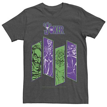 Mens DC Comics Batman Joker Panels Tee