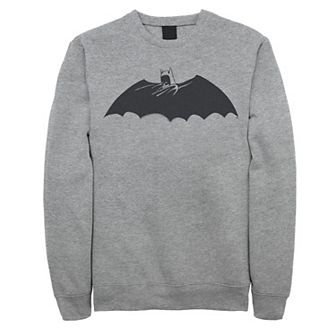 Men's DC Comics Batman Side Portrait Logo Sweatshirt