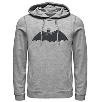 Men's DC Comics Batman Side Portrait Logo Hoodie
