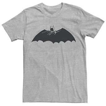 Men's DC Comics Batman Side Portrait Logo Tee