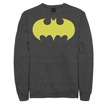 Men's DC Comics Batman Solid Chest Logo Sweatshirt