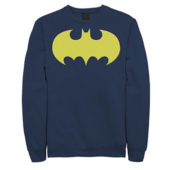 Men's DC Comics Batman Solid Chest Logo Sweatshirt