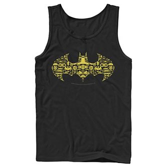 Men's DC Comics Batman Gadgets Classic Logo Tank Top