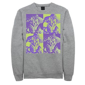 Men's DC Batman The Joker Halftone Popart Sweatshirt