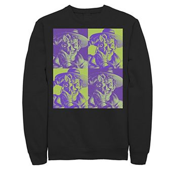 Men's DC Batman The Joker Halftone Popart Sweatshirt