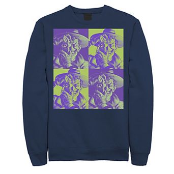 Men's DC Batman The Joker Halftone Popart Sweatshirt
