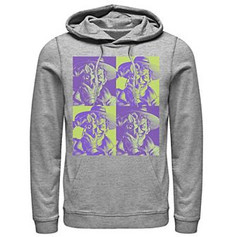 Men's DC Batman The Joker Halftone Popart Hoodie