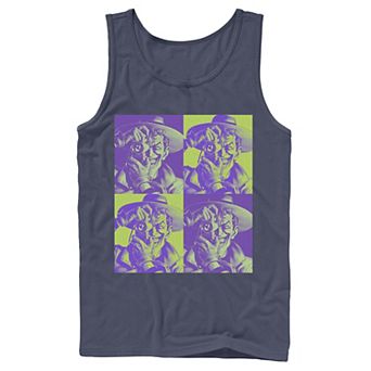 Men's DC Batman The Joker Halftone Popart Tank Top