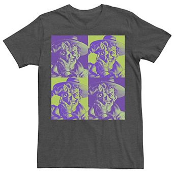 Men's DC Batman The Joker Halftone Popart Tee