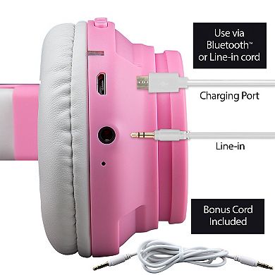 KIDdesigns Minnie Mouse Bluetooth Headphones