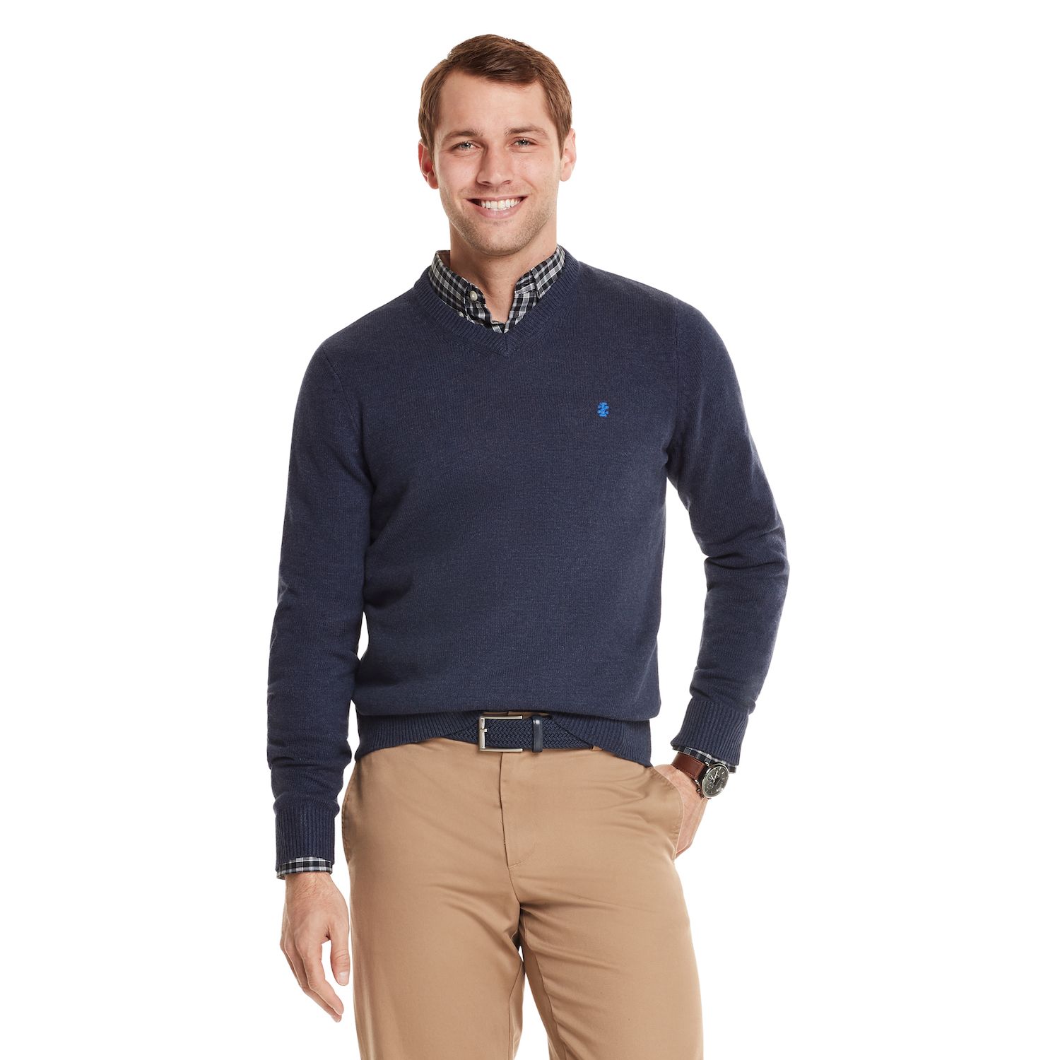 izod v neck sweater