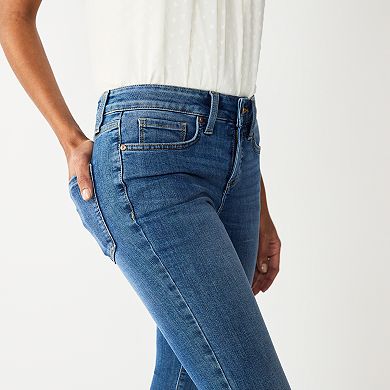 Women's LC Lauren Conrad Feel Good Mid Rise Barely Bootcut Jeans