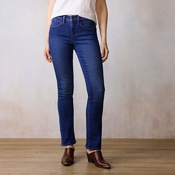 Women's LC Lauren Conrad Feel Good Mid Rise Barely Bootcut Jeans