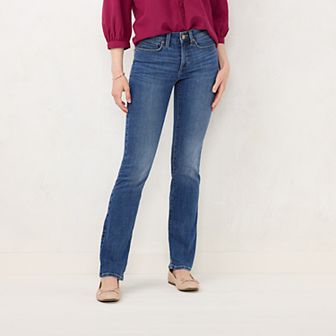 Women's LC Lauren Conrad Feel Good Mid Rise Barely Bootcut Jeans