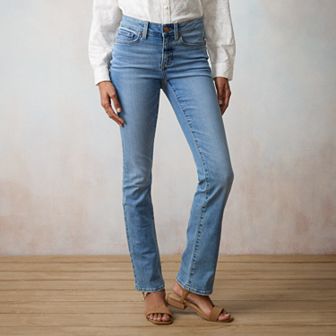 Women's LC Lauren Conrad Feel Good Mid Rise Barely Bootcut Jeans