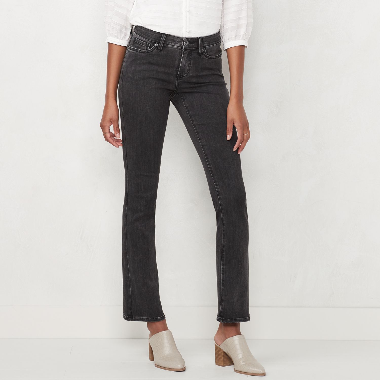 kohls vera wang bootcut jeans