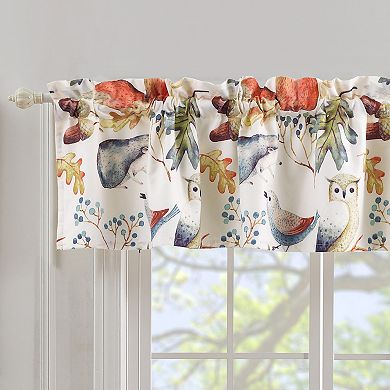 Barefoot Bungalow Willow Owl Window Valance