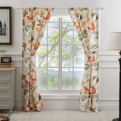 Barefoot Bungalow 2-pack Willow Window Curtains