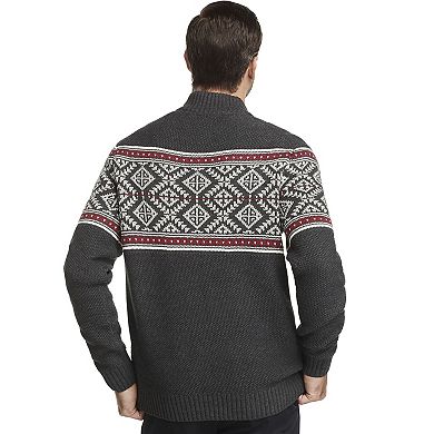 Men's IZOD Classic-Fit Fairisle Quarter-Zip Sweater