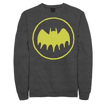 Men's DC Comics Batman Gadgets Classic Logo Ringer Sweatshirt