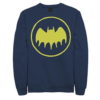 Men's DC Comics Batman Gadgets Classic Logo Ringer Sweatshirt