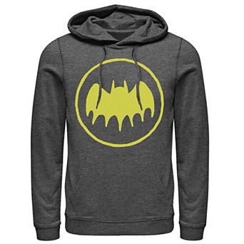 Men's DC Comics Batman Gadgets Classic Logo Ringer Hoodie
