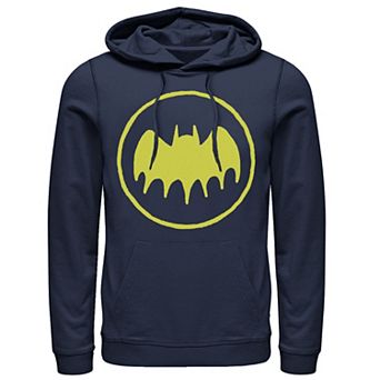 Men's DC Comics Batman Gadgets Classic Logo Ringer Hoodie