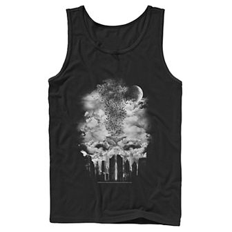 Men's DC Comics Batman Gadgets Classic Logo Ringer Tank Top