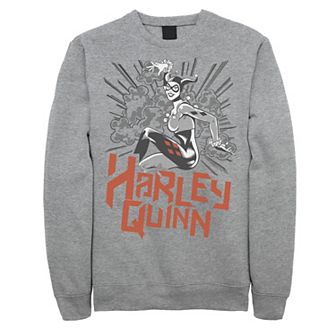 Men's DC Comics Harley Quinn Action Pose Sweatshirt
